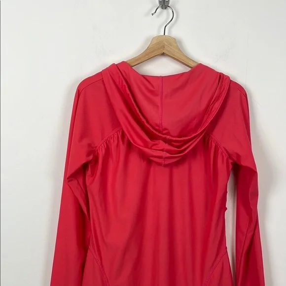 Athleta Wick It Wader Hoodie Swimsuit Coverup Dress with 2 Pockets Women's S - Picture 9 of 11